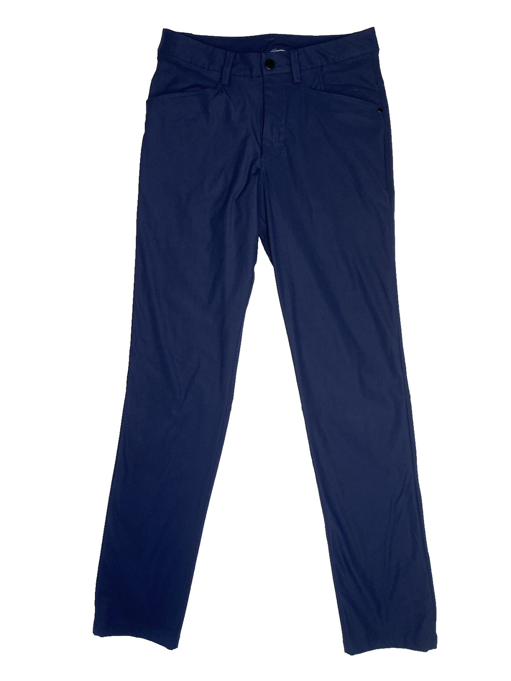Lululemon Commission Pants Mens 30x33 Navy Blue ABC Classic Preppy Casual Slacks